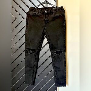 BlankNYC jeans with ripped knees. Size 27.